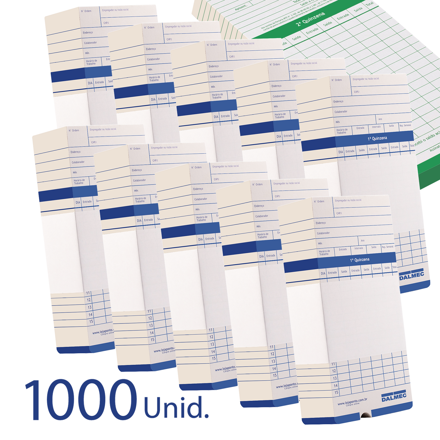 1000 Cartões de Ponto Original Dmaxx e Dlight