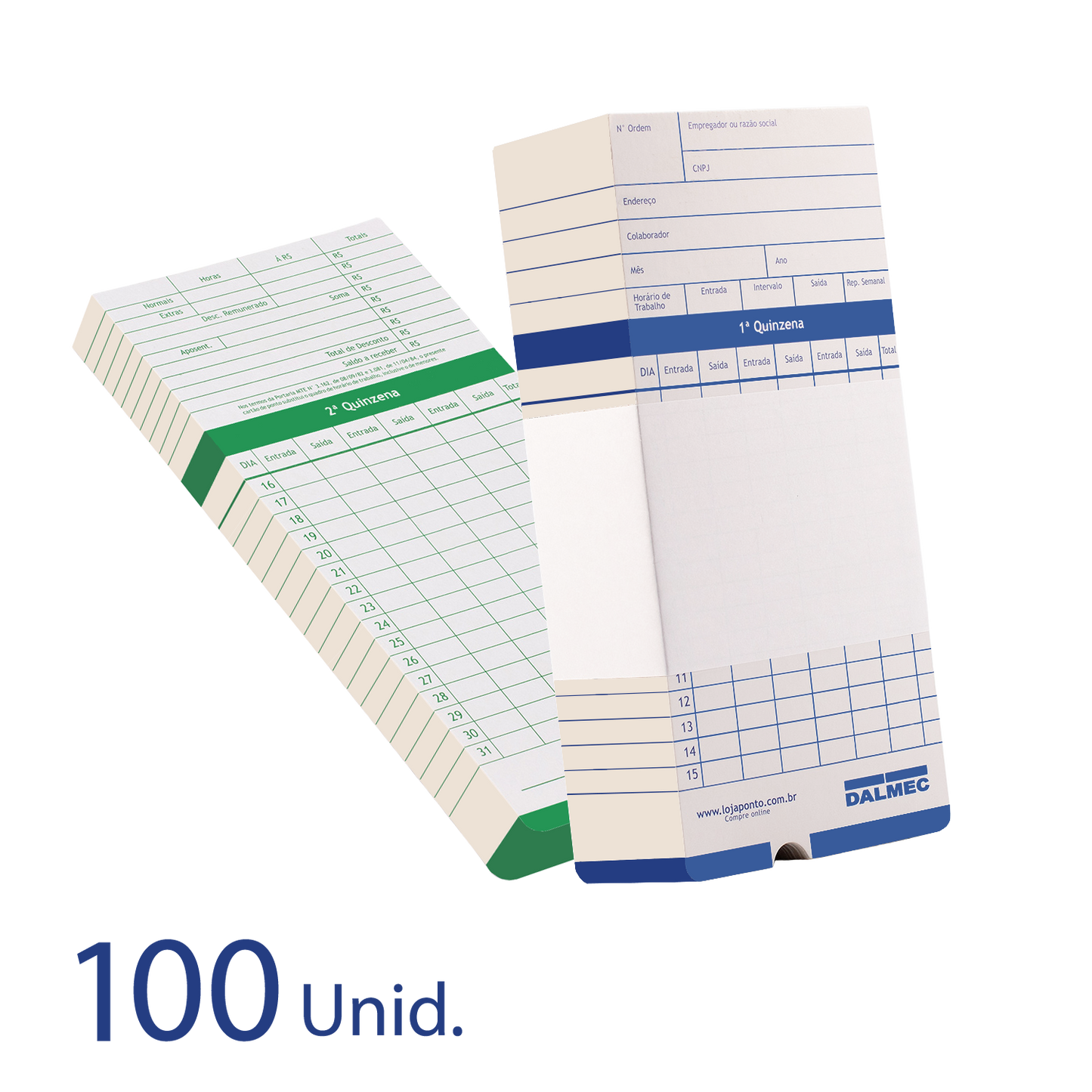 100 Cartões de Ponto Original Dmaxx e Dlight