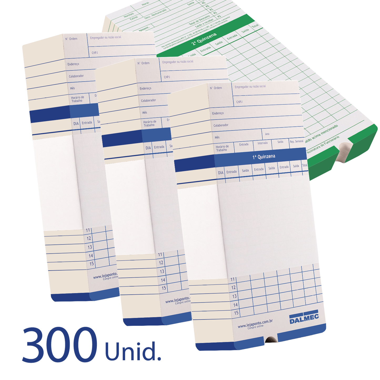 Relógio de Ponto Dmaxx - 3 Unidades