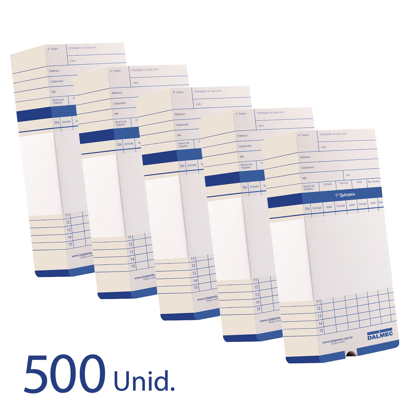 Relógio de Ponto Dmaxx - 5 Unidades