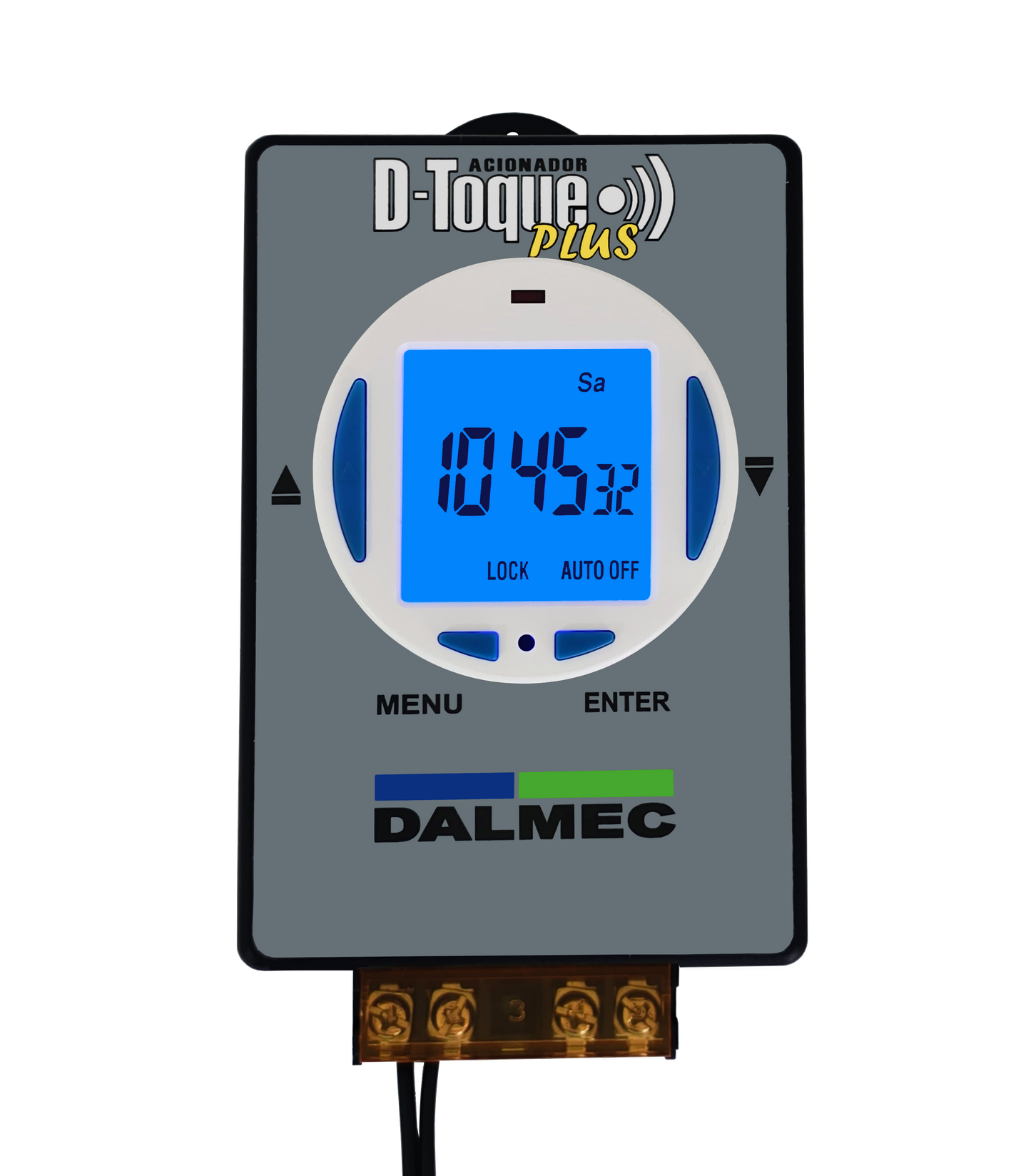 Relógio Acionador de Sirene Dtoque Plus + Sirene Rotativa D400